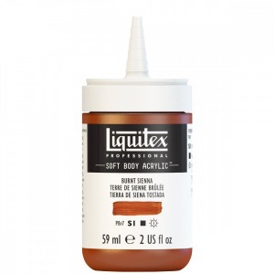 Tinta Acrílica Liquitex Soft Body 59ml Burnt Sienna S1 127