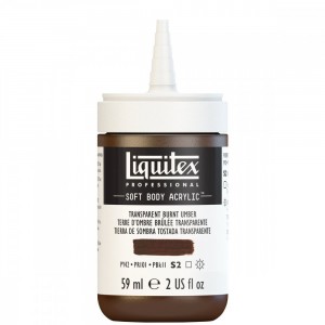 Tinta Acrílica Liquitex Soft Body 59ml Transparent Burnt Umber S2 130