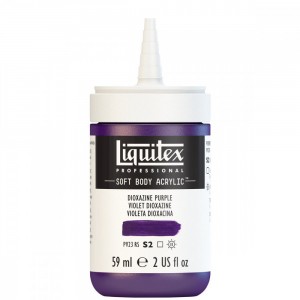 Tinta Acrílica Liquitex Soft Body 59ml Dioxazine Purple S2 186