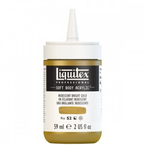 Tinta Acrílica Liquitex Soft Body 59ml Iridescent Bright Gold S2 234