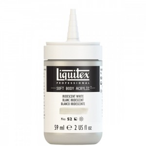 Tinta Acrílica Liquitex Soft Body 59ml Iridescent White S2 238 