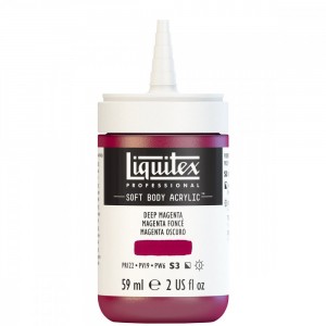 Tinta Acrílica Liquitex Soft Body 59ml Deep Magenta S3 300