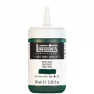 Tinta Acrílica Liquitex Soft Body 59ml Muted Green S3 501 