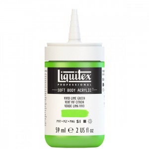 Tinta Acrílica Liquitex Soft Body 59ml Vivid Lime Green S1 740 