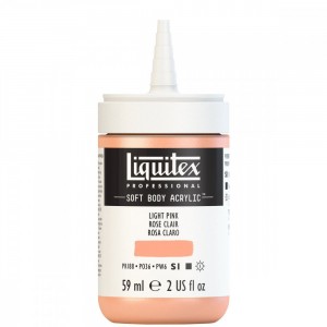 Tinta Acrílica Liquitex Soft Body 59ml Light Pink S1 810 