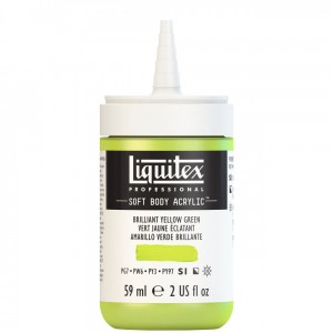 Tinta Acrílica Liquitex Soft Body 59ml Brilliant Yellow Green S1 840