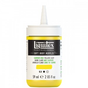 Tinta Acrílica Liquitex Soft Body 59ml Cadmium Free Yellow Light  S3 889