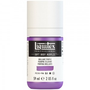 Tinta Acrílica Liquitex Soft Body 59ml Brilhant Purple S1 590 