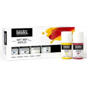 Tinta Acrílica Soft Body 59ml 06 Cores Liquitex 