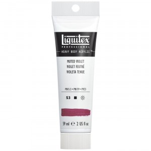 Tinta Acrílica Liquitex Heavy Body S3 502 59ml Muted Violet