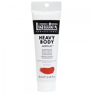 Tinta Acrílica Liquitex Heavy Body S3 108 59ml Quinacridone Burnt Orange