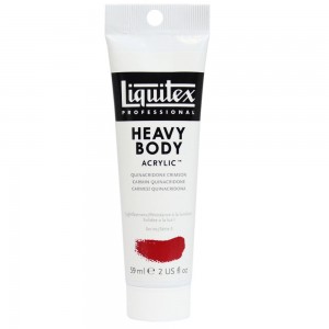 Tinta Acrílica Liquitex Heavy Body S3 110 59ml Quinacridone Crimson