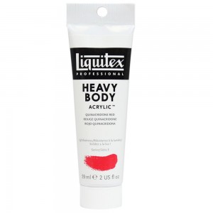 Tinta Acrílica Liquitex Heavy Body S3 112 59ml Quinacridone Red