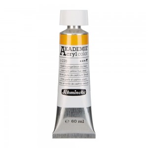 Tinta Acrílica 60ml 228 Cadmium Yellow Hue Deep Schmincke Akademie