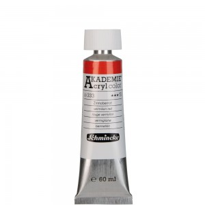 Tinta Acrílica 60ml 333 Vermilion Red Schmincke Akademie