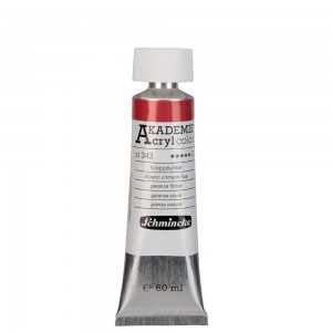 Tinta Acrílica 60ml 343 Alizarin Crimson Hue Schmincke Akademie
