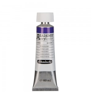 Tinta Acrílica 60ml 440 Brilliant Violet Schmincke Akademie