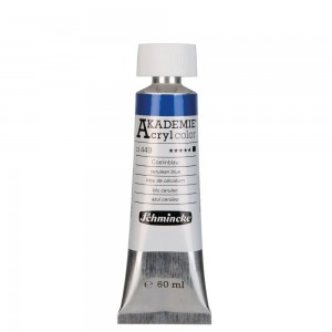 Tinta Acrílica 60ml 449 Cerulean Blue Schmincke Akademie
