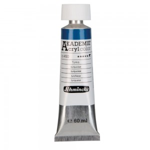Tinta Acrílica 60ml 450 Turquoise Schmincke Akademie