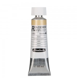 Tinta Acrílica 60ml 660 Buff Titanium Deep Schmincke Akademie