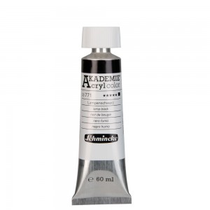 Tinta Acrílica 60ml 771 Lamp Black Schmincke Akademie