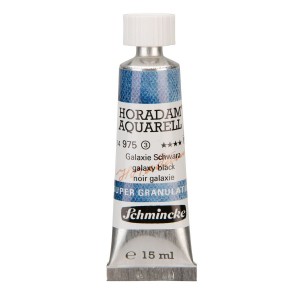 Aquarela Profissional Schmincke Horadam Super Granulation 15ml  S3 975 Galaxy Black