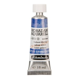 Aquarela Profissional Schmincke Horadam Super Granulation 15ml  S3 972 Galaxy Violet