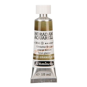 Aquarela Profissional Schmincke Horadam Super Granulation 15ml  S3 964 Glacier Brown