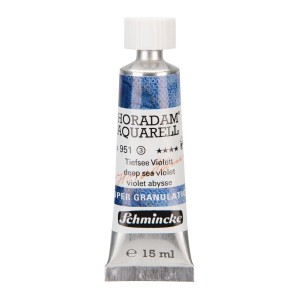 Aquarela Profissional Schmincke Horadam Super Granulation 15ml S3 951 Deep Sea Violet
