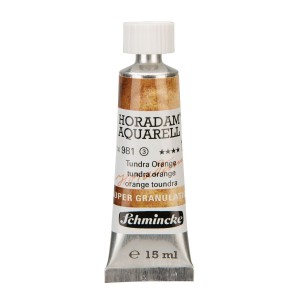 Aquarela Profissional Schmincke Horadam Super Granulation 15ml  S3 981 Tundra Orange