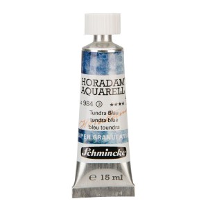 Aquarela Profissional Schmincke Horadam Super Granulation 15ml  S3 984 Tundra Blue