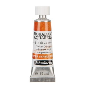 Aquarela Profissional Schmincke Horadam Super Granulation 15ml S3 912 Volcano Orange