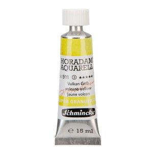 Aquarela Profissional Schmincke Horadam Super Granulation 15ml S3 911 Volcano Yellow