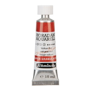 Aquarela Profissional Schmincke Horadam Super Granulation 15ml S3 913 Volcano Red