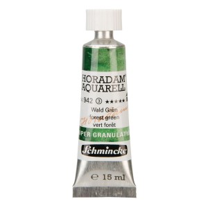 Aquarela Profissional Schmincke Horadam Super Granulation 15ml S3 942 Forest Green