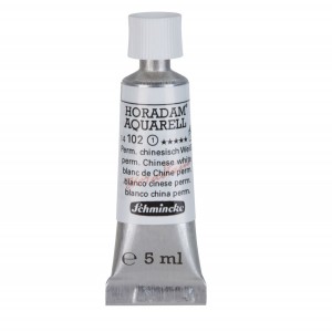 Aquarela Profissional Schmincke Horadam 5ml S1 102 Permanent Chinese White