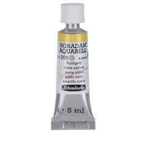Aquarela Profissional Schmincke Horadam 5ml S3 205 Rutile Yellow