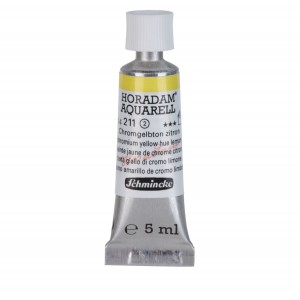 Aquarela Profissional Schmincke Horadam 5ml S2 211 Chromium Yellow Hue Lemon