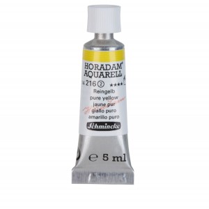 Aquarela Profissional Schmincke Horadam 5ml S2 216 Pure Yellow