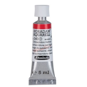 Aquarela Profissional Schmincke Horadam 5ml S3 343 Quinacridone Red Light