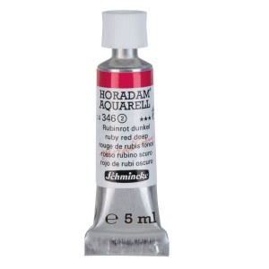 Aquarela Profissional Schmincke Horadam 5ml S2 346 Ruby Red Deep