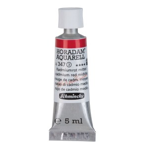 Aquarela Profissional Schmincke Horadam 5ml S3 347 Cadmium Red Medium