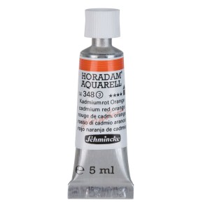Aquarela Profissional Schmincke Horadam 5ml S3 348 Cadmium Red Orange