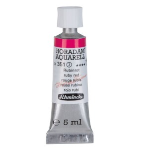 Aquarela Profissional Schmincke Horadam 5ml S3 351 Ruby Red