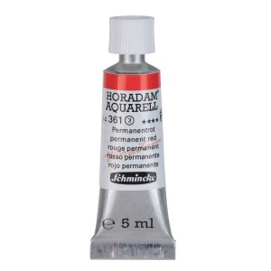 Aquarela Profissional Schmincke Horadam 5ml S3 361 Permanent Red