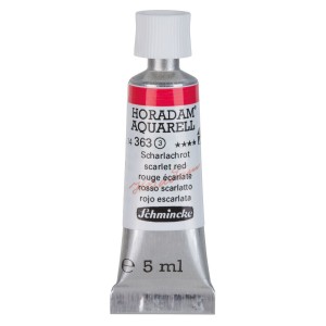 Aquarela Profissional Schmincke Horadam 5ml S3 363 Scarlet Red