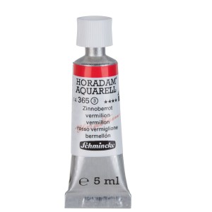 Aquarela Profissional Schmincke Horadam 5ml S3 365 Vermilion