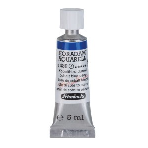 Aquarela Profissional Schmincke Horadam 5ml S4 488 Cobalt Blue Deep