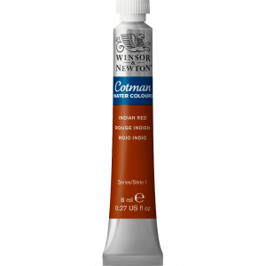 Tinta Aquarela Cotman Winsor & Newton 8ml Indian Red 317