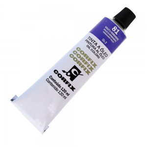Tinta a Óleo Corfix 120ml 81 Violeta Permanente G2